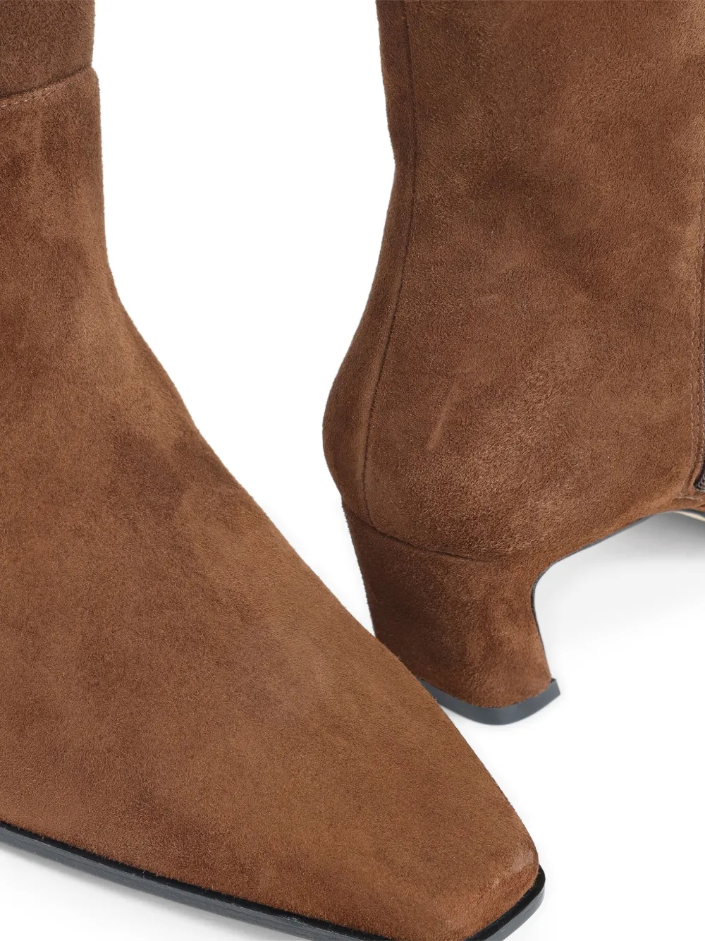 Stuart Weitzman 50mm suede knee-high boots Brown