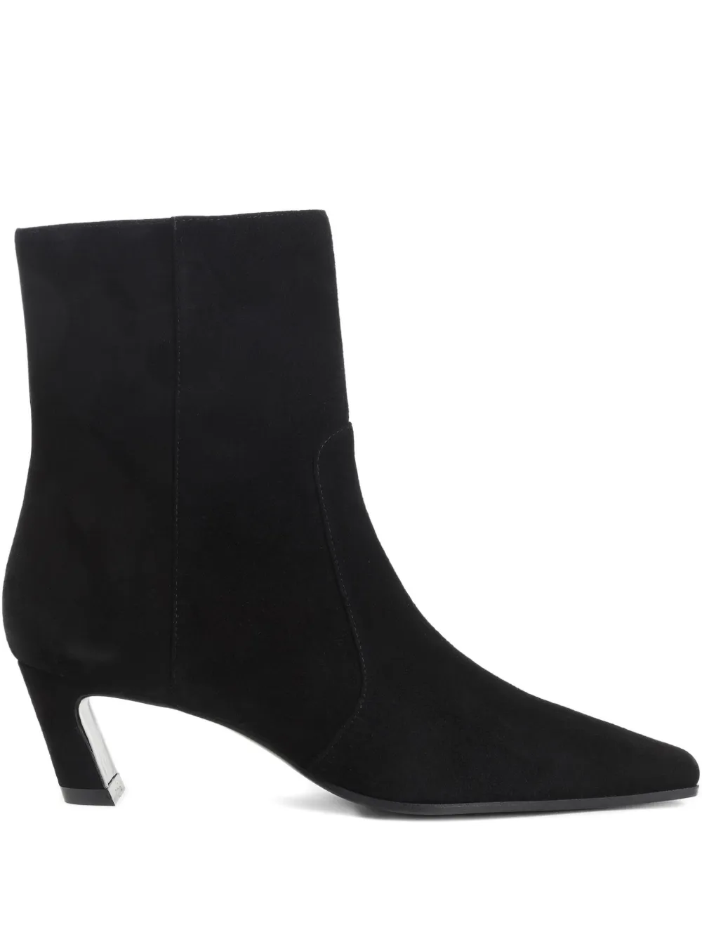 Stuart Weitzman 50mm suede zip-fastening boots - ブラック Stuart Weitzman 50mm suede zip-fastening boots - ブラック