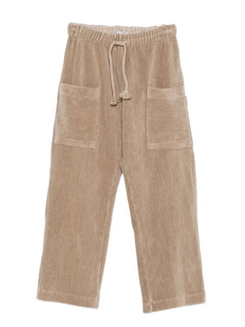 LARANJINHA corduroy pocket trousers