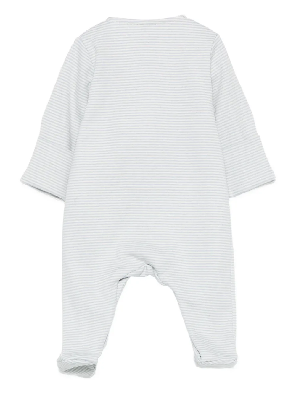 LARANJINHA striped pocket jumpsuit - Blauw