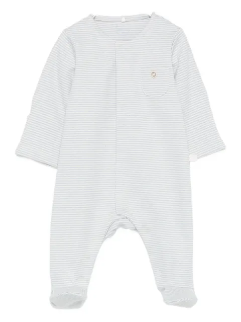 LARANJINHA striped pocket jumpsuit