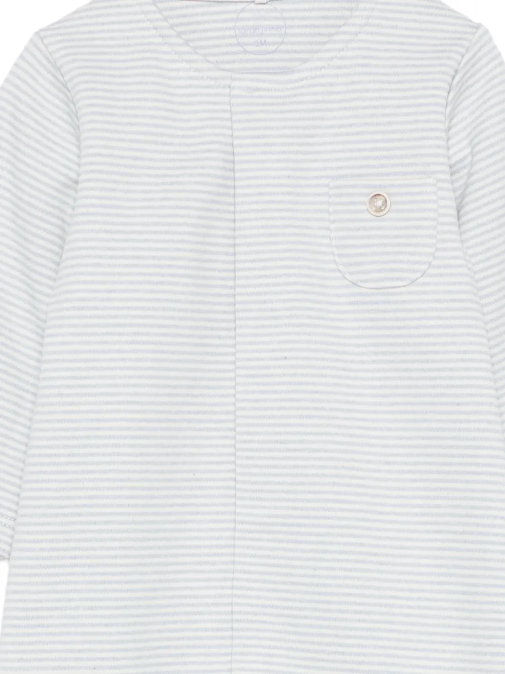 LARANJINHA Jumpsuit met gestreepte zak Blauw