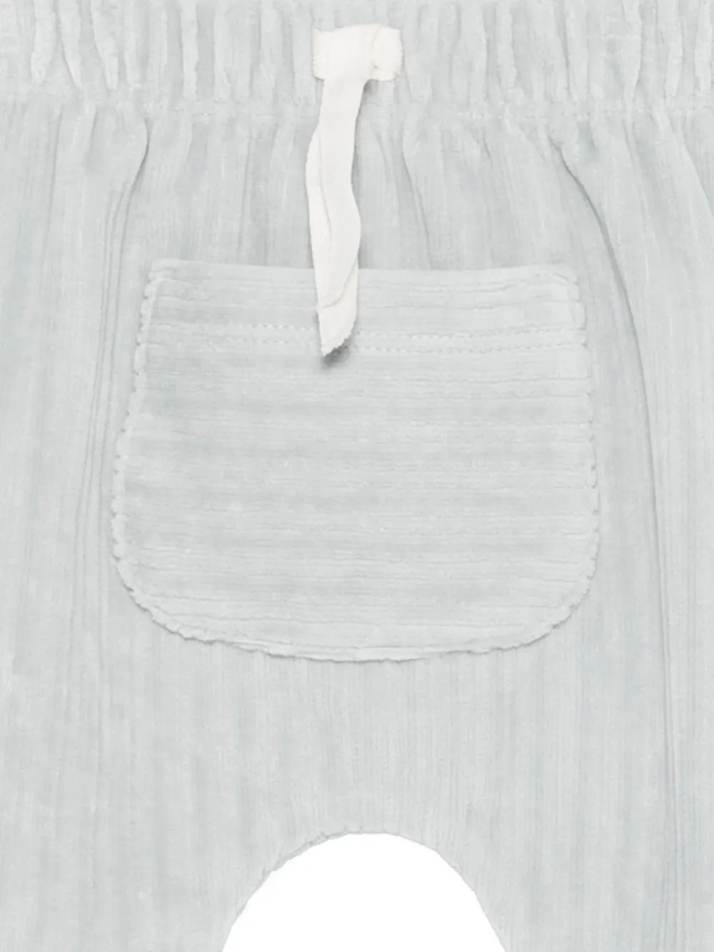 Laranjinha Ribbed-pocket Trousers In Blue