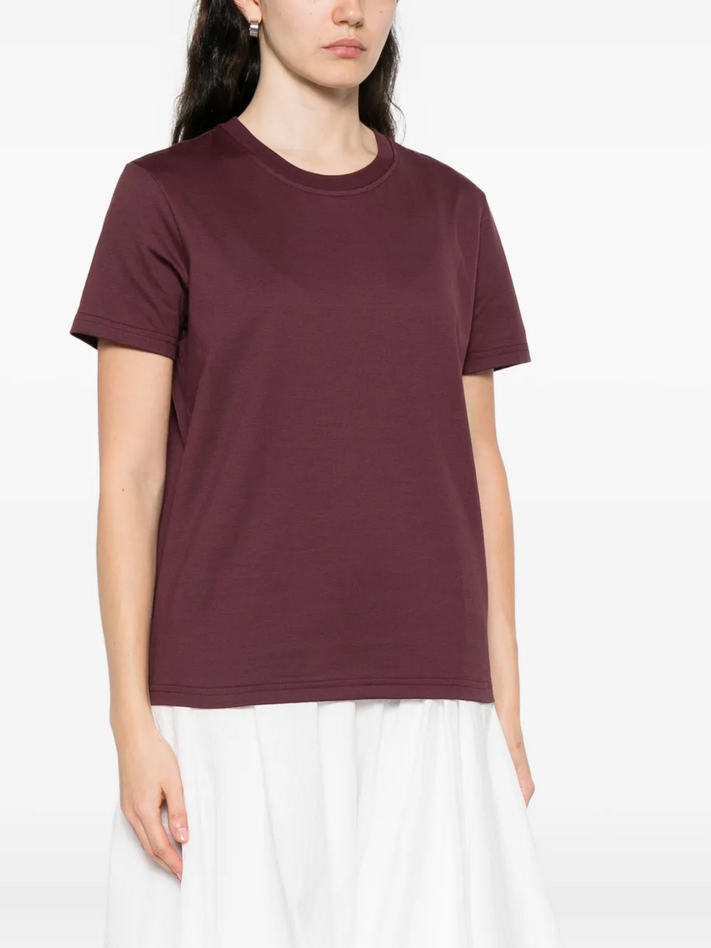 Lanvin keyhole tie-detail top - Paars