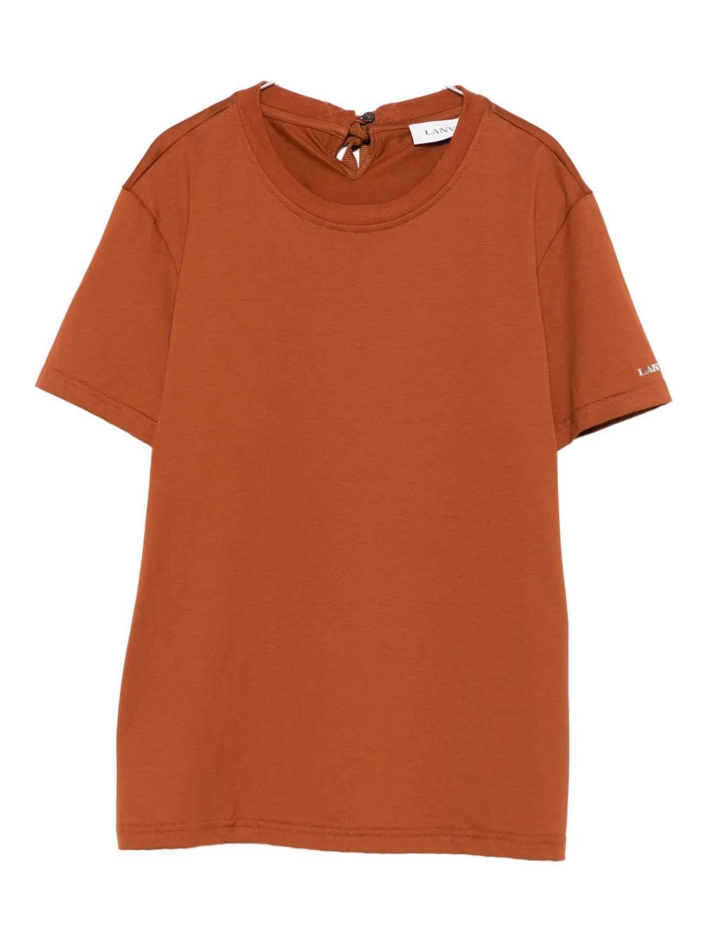 Lanvin tie-detail top | Orange | Image 1