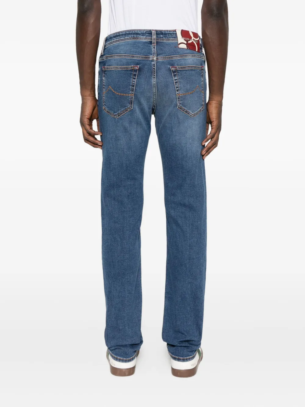 Jacob Cohen Cotton-blend Jeans In Blue