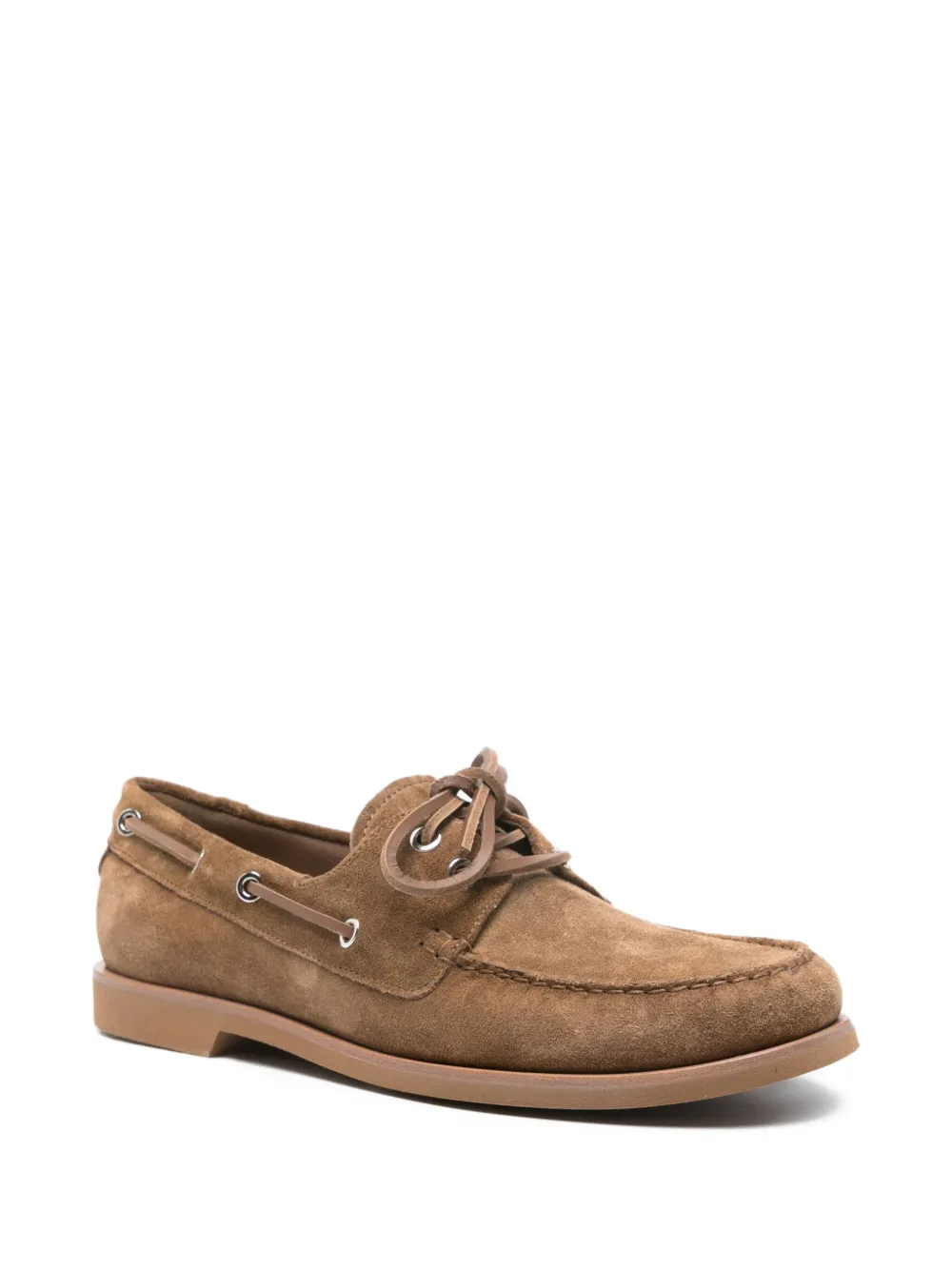 Gianvito Rossi Vandée suède bootschoenen - Bruin