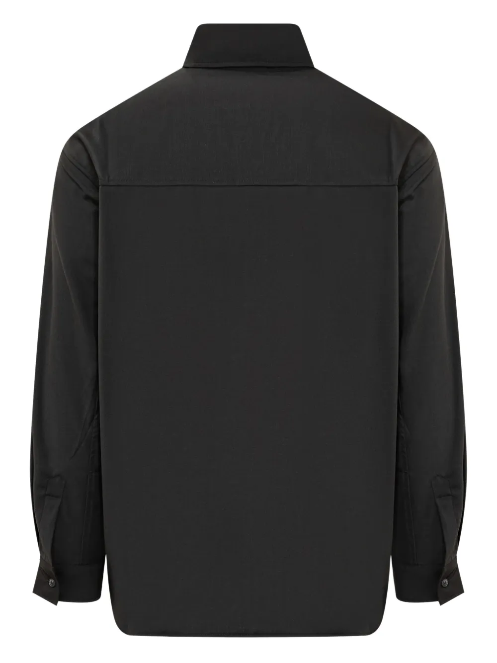 A Paper Kid button-down pocket shirt - Zwart