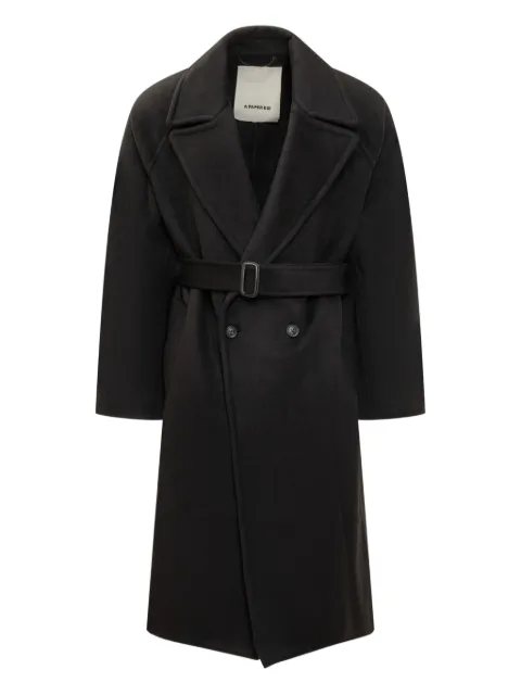 A Paper Kid belted double-breasted coat