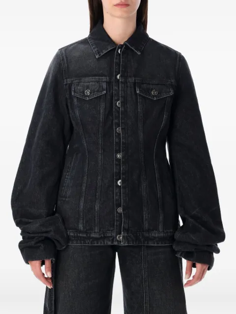 Jean Paul Gaultier balloon-sleeve denim jacket