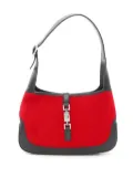 Gucci Pre-Owned 2000-2015 Wool Jackie shoulder bag - Black
