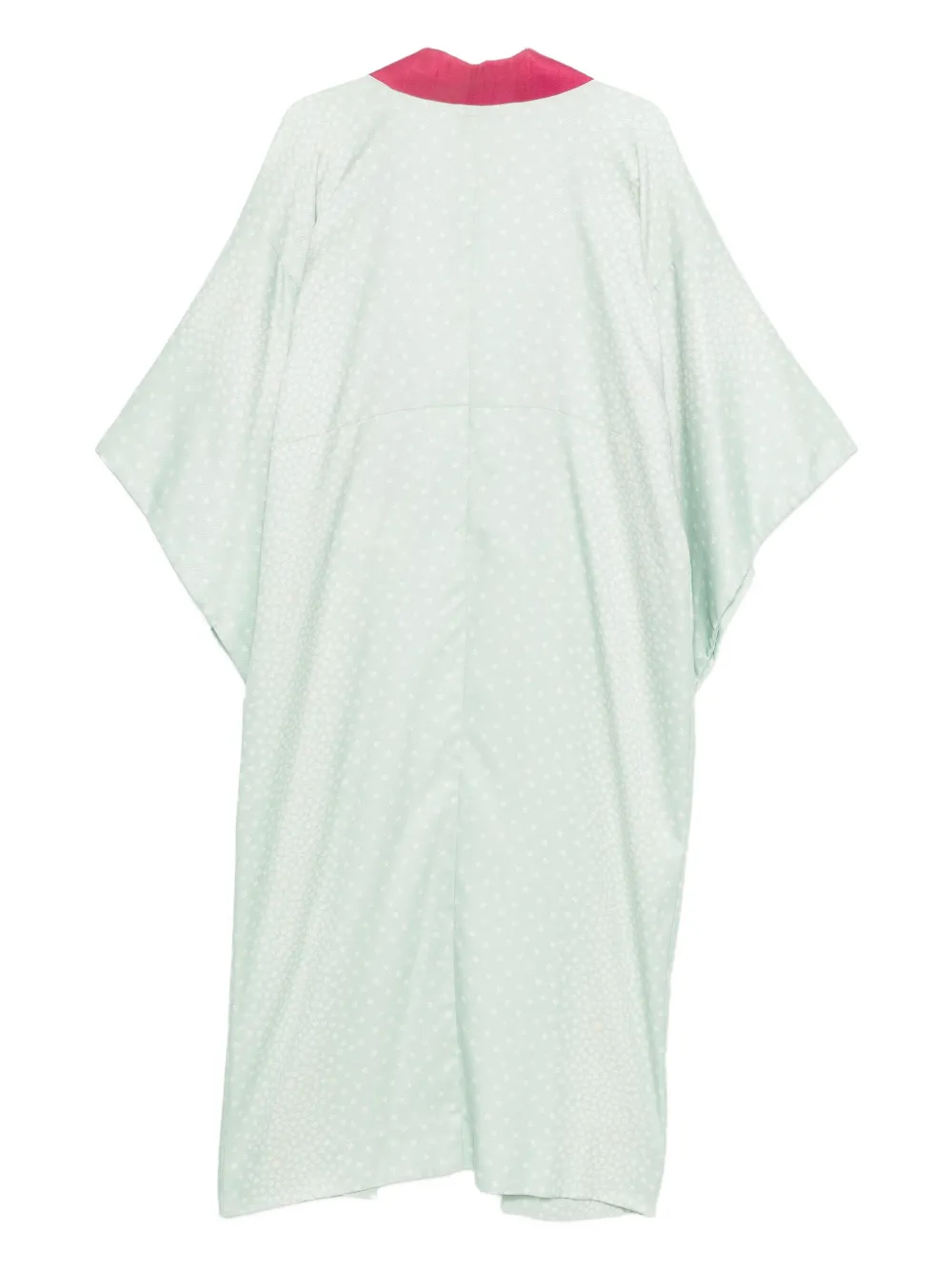 A.N.G.E.L.O. Vintage Cult 1970s wikkeljas met cropped mouwen - Groen