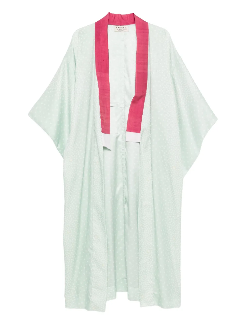 A.N.G.E.L.O. Vintage Cult 1970s three-quarter sleeve kimono | Green | Image 1