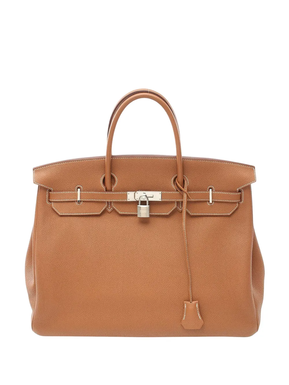 Hermès Pre-Owned 2023 Togo Birkin Retourne 40 handbag - ブラウン Hermès Pre-Owned 2023 Togo Birkin Retourne 40 handbag - ブラウン