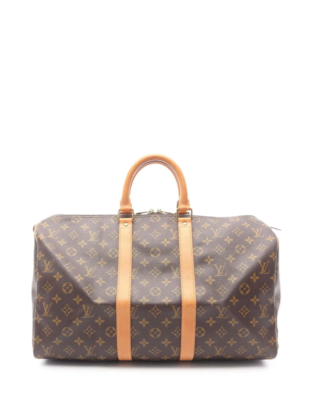 Louis Vuitton Pre-Owned 1995 Monogram Keepall 45 travel bag - ブラウン Louis Vuitton Pre-Owned 1995 Monogram Keepall 45 travel bag - ブラウン
