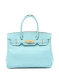 Hermès Pre-Owned 2015 Epsom Birkin Retourne 30 handbag - Blue