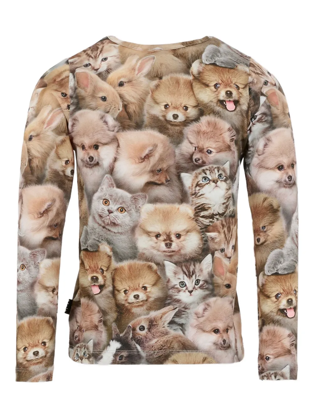 Molo animal-print long-sleeve T-shirt | Girls T-Shirts | Image 2