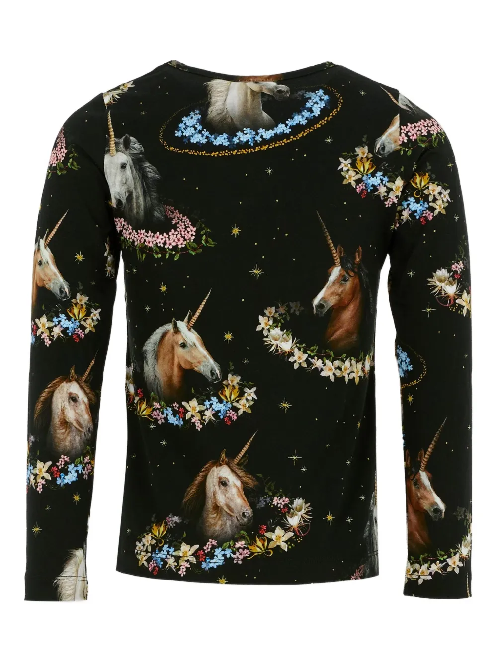 Molo unicorn-print long-sleeved T-shirt | Girls T-Shirts | Image 2