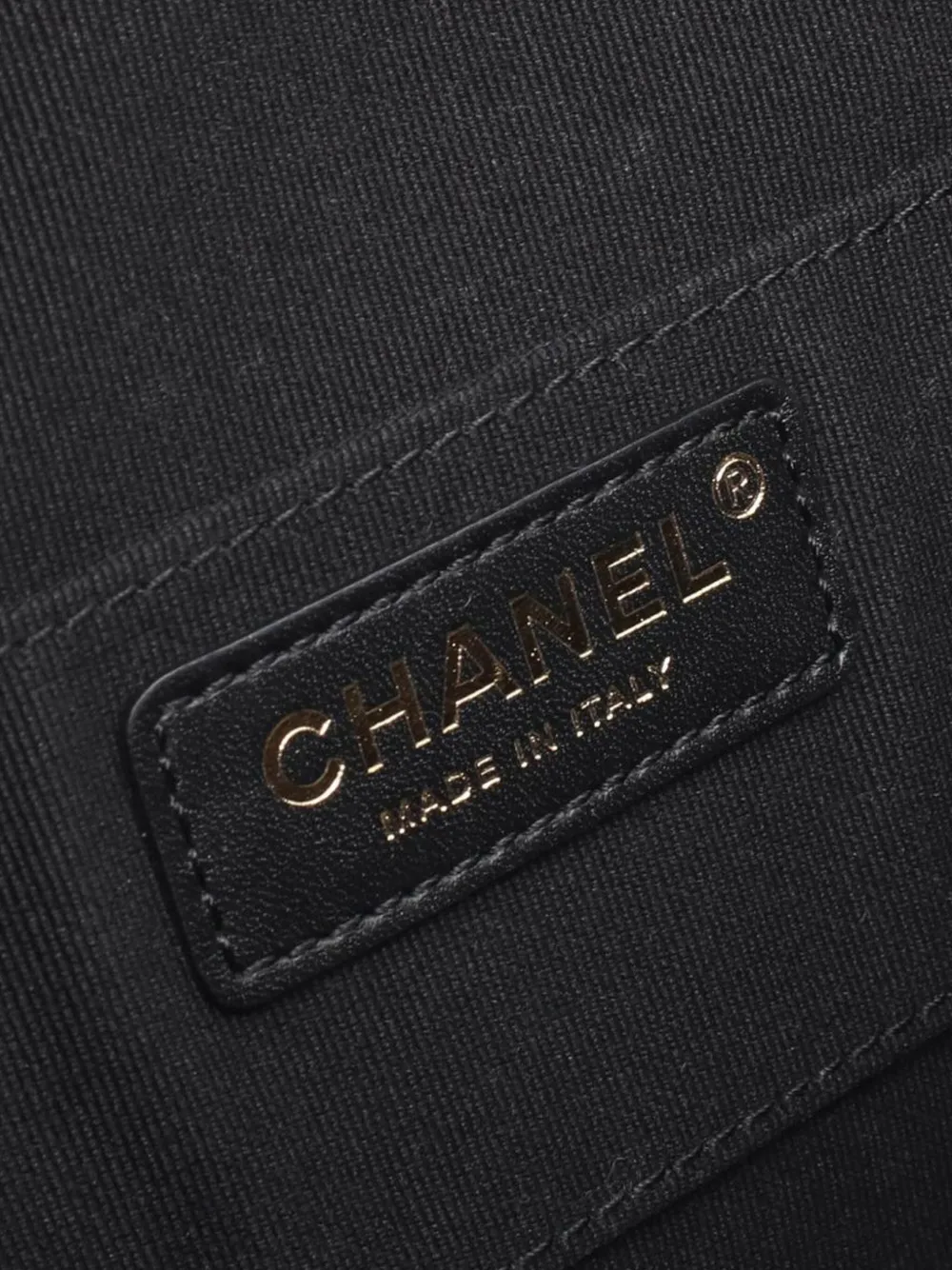 Pre-owned Chanel 2021-2025 Quilted Lambskin Oval Logo Chain Top Handle Round Clutch On Chain Satchel In Black