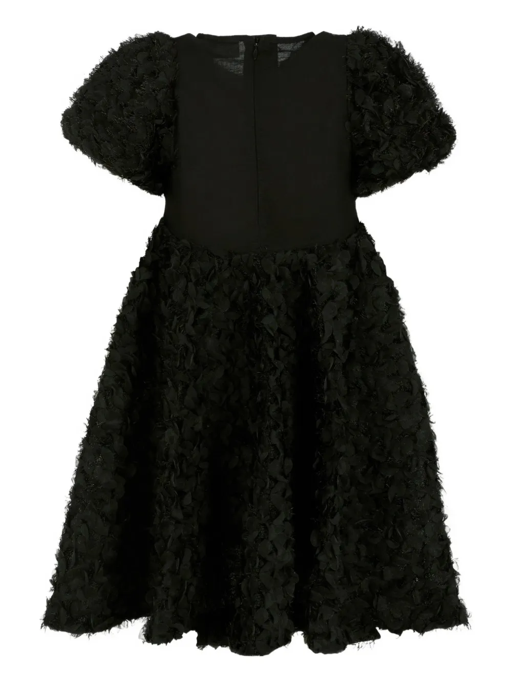 Molo puff-sleeve textured dress | Girls Casual Dresses | Image 2