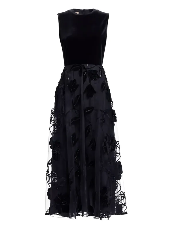 elie saab floral cocktail dress Floral Print Long Dress