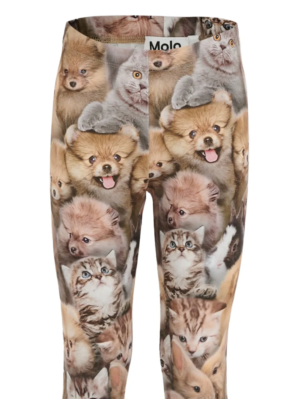 Molo Niki Fuzzy Fluffy legging Bruin