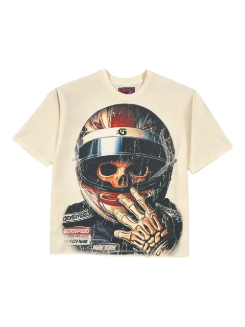 GODSPEED skull-print T-shirt