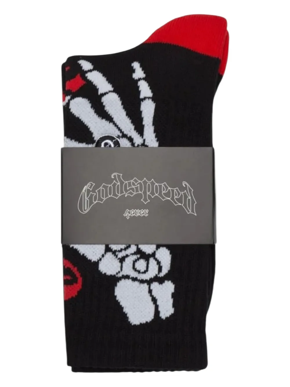 GODSPEED skeleton-hand crew socks | Image 2