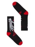 GODSPEED skeleton-hand crew socks - Black