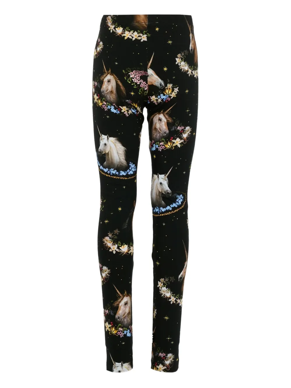 Molo Niki unicorn-floral leggings | Girls Leggings | Image 2