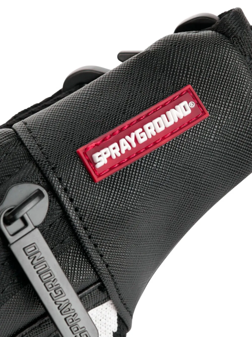 sprayground kid Heuptas met haaienprint Zwart