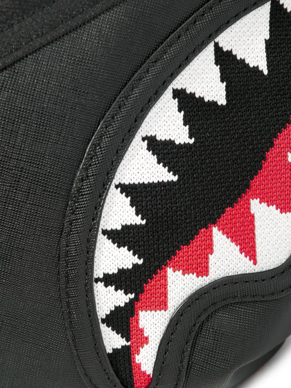 sprayground kid Heuptas met haaienprint Zwart