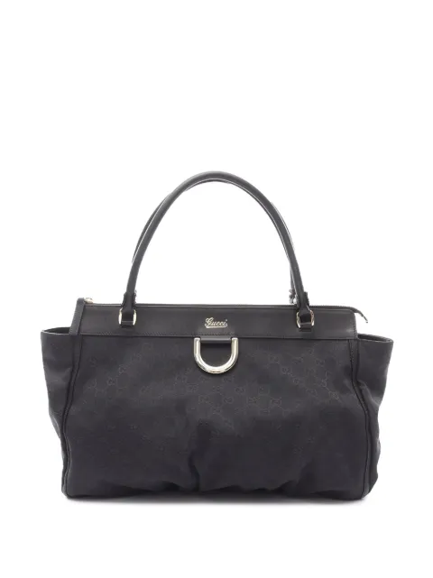 Gucci Pre-Owned 2000-2015 GG Canvas Abbey D Ring tote bag