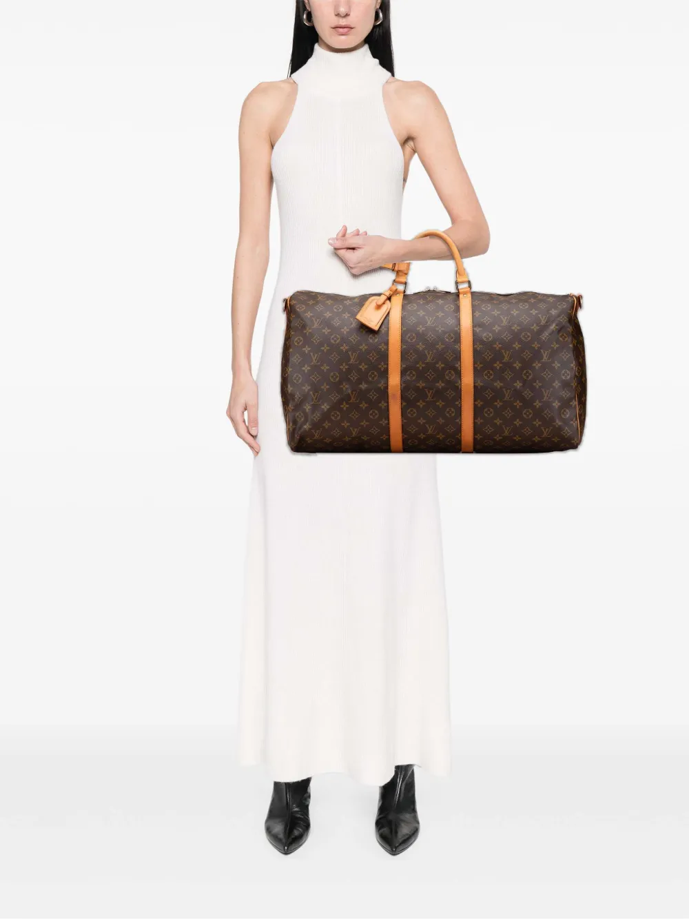 Louis Vuitton Pre-Owned 1991 Monogram Keepall Bandouliere 60 travel bag | Pre-Owned | Image 2