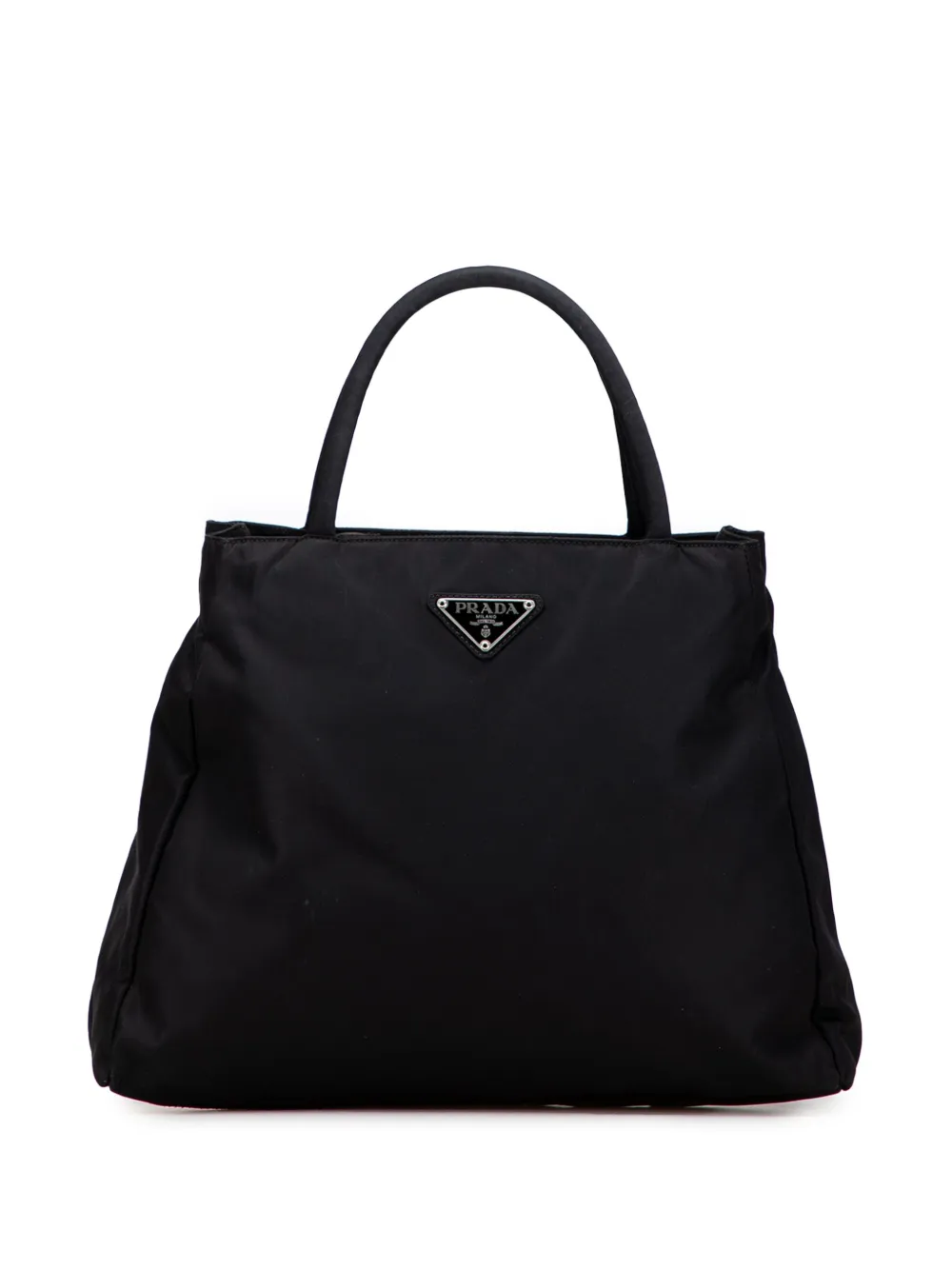 Prada Pre-Owned 2000-2013 Tessuto tote bag - ブラック Prada Pre-Owned 2000-2013 Tessuto tote bag - ブラック
