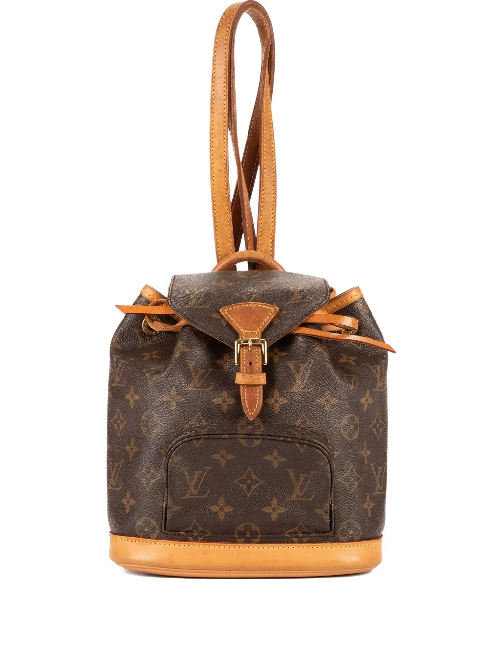 Louis Vuitton Pre-Owned Zaino con coulisse - Marrone