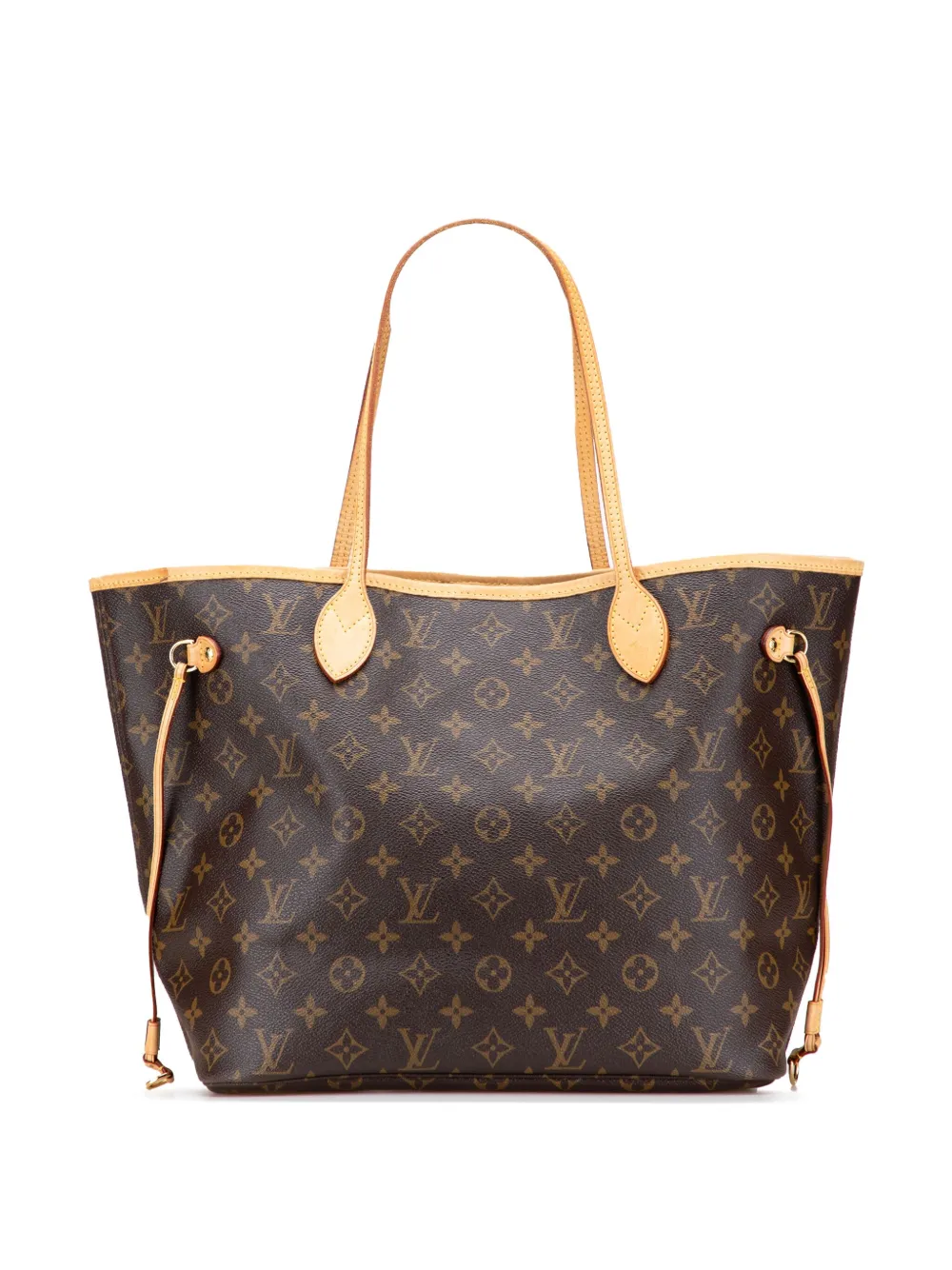 Louis Vuitton Pre-Owned 2008 Monogram Neverfull MM tote bag - ブラウン Louis Vuitton Pre-Owned 2008 Monogram Neverfull MM tote bag - ブラウン