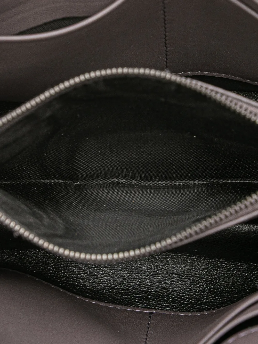 Pre-owned Bottega Veneta 2012-2025 Nappa Intrecciato Chain Wallet Shoulder Bag In Gray