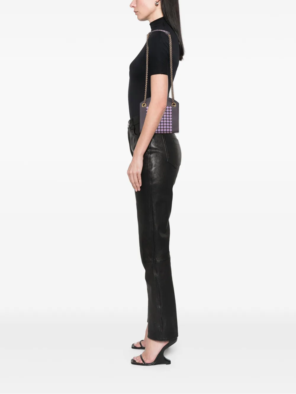 Bottega Veneta Pre-Owned 2012-2025 Nappa Intrecciato Chain Wallet shoulder bag | Pre-Owned | Image 2