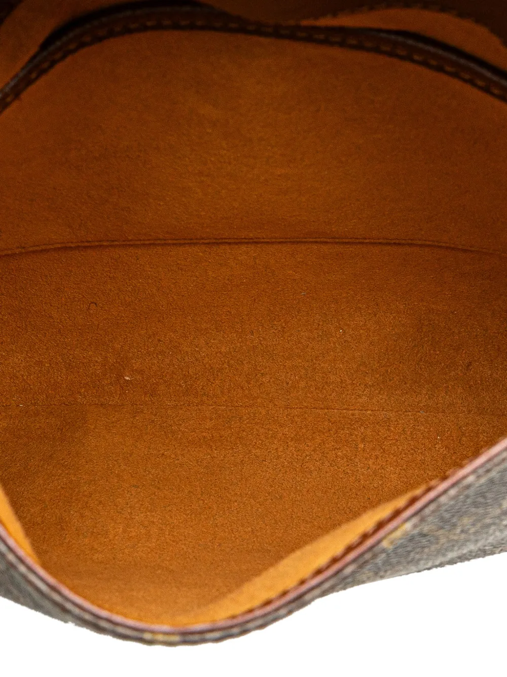 Pre-owned Louis Vuitton 2003 Monogram Musette Salsa Short Strap Shoulder Bag In Brown