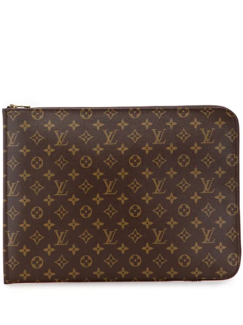 Louis Vuitton Pre-Owned 1987 Monogram Poche Documents Portfolio business bag