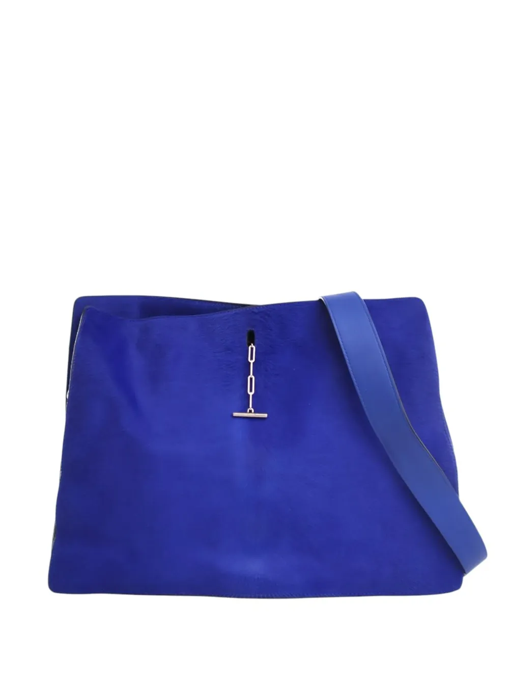 Céline Pre-Owned 2012 Pony Hair New shoulder bag - ブルー Céline Pre-Owned 2012 Pony Hair New shoulder bag - ブルー