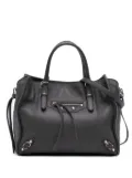 Balenciaga Pre-Owned 2017 Mini Leather Papier A4 Zip Around satchel - Black