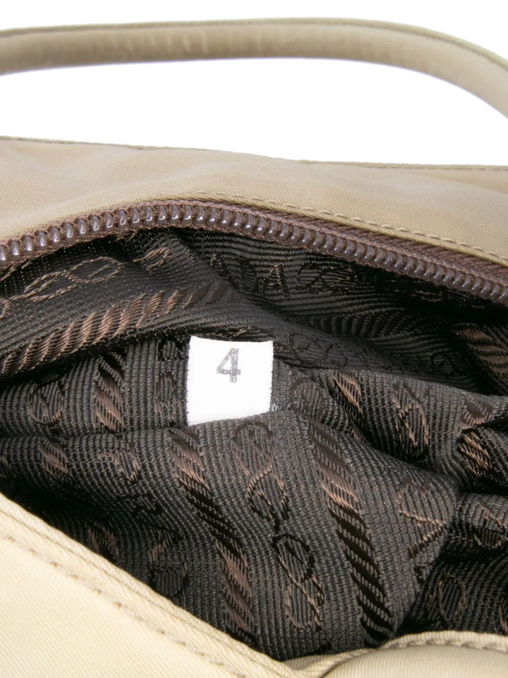 Pre-owned Prada 2000-2013 Tessuto Tote Bag In Brown