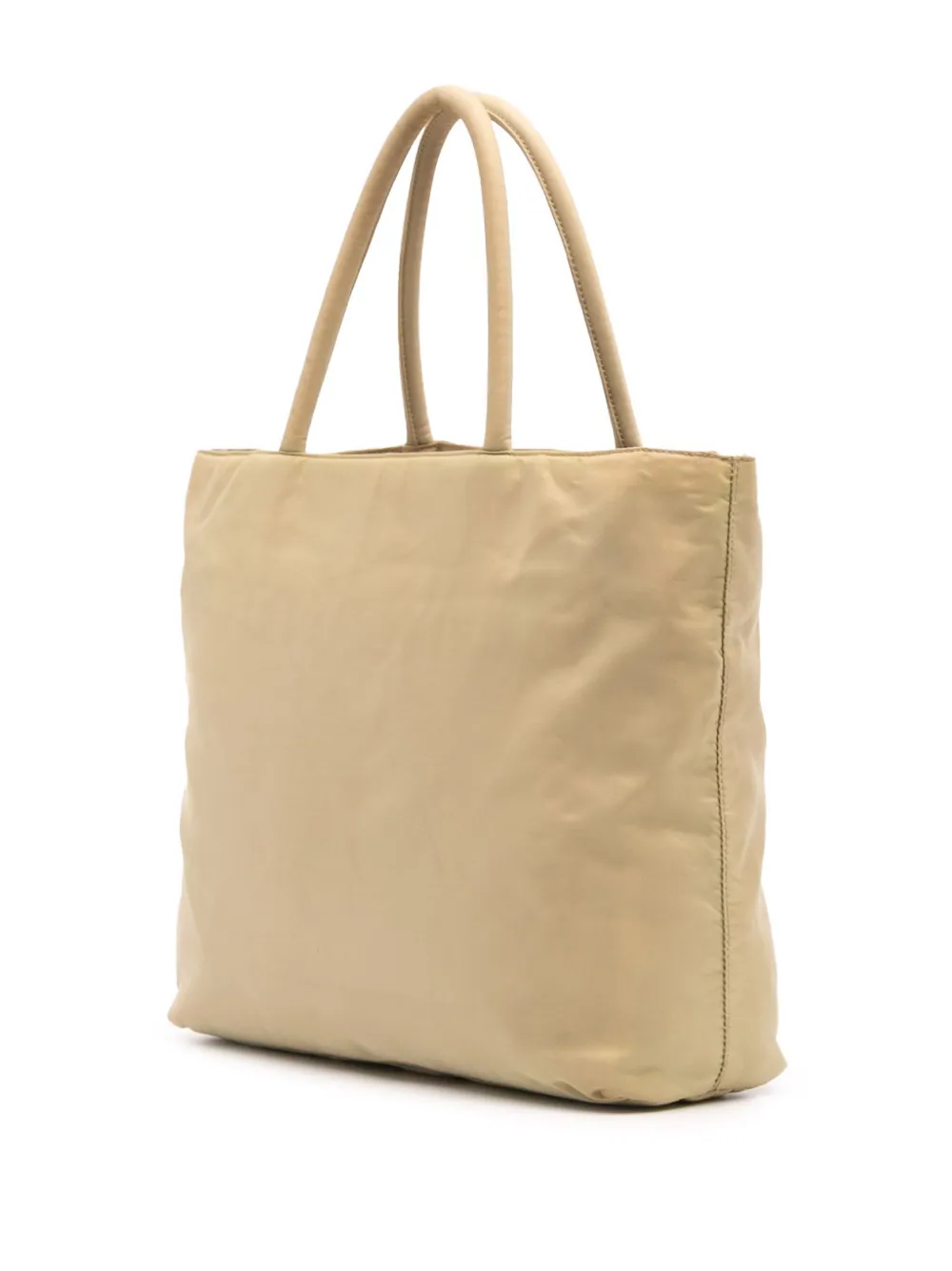 Pre-owned Prada 2000-2013 Tessuto Tote Bag In Brown