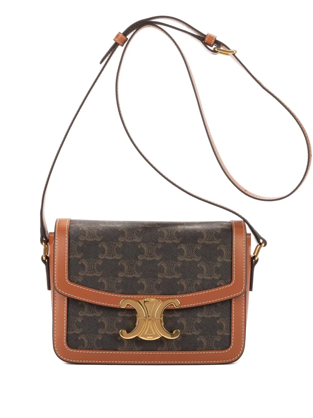 Celine Pre-Owned Handtasche mit Monogramm - Braun