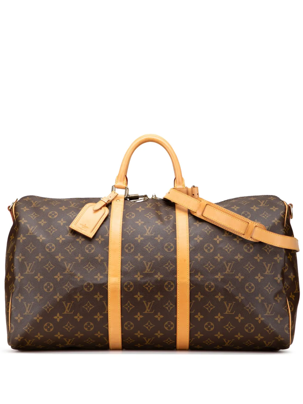 Louis Vuitton Pre-Owned 1997 Monogram Keepall Bandouliere 55 travel Louis Vuitton Pre-Owned 1997 Monogram Keepall Bandouliere 55 travel