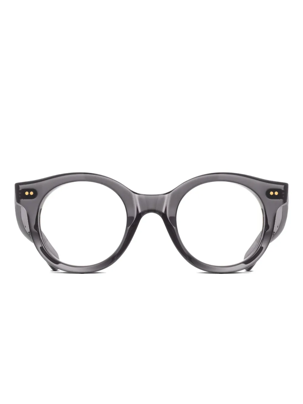 Cutler And Gross Round-frame Glasses In Black