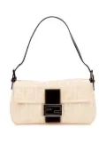 Fendi Pre-Owned 2000-2010 Zucca Canvas Baguette shoulder bag - Brown