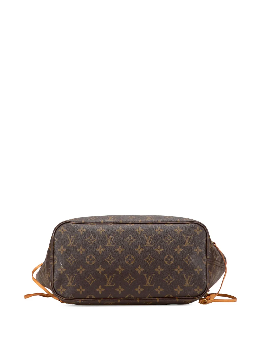 Pre-owned Louis Vuitton 2007 Monogram Neverfull Mm Tote Bag In Brown